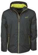 Veste de pluie homme en polycoton gris Jonas de Pro-X Elements