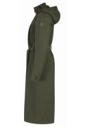 Imperméable long femme Urban Outdoor vert kaki d'Agu 5