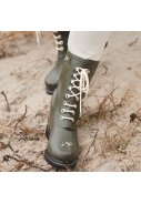 Bottine mi-haute army à lacets d'Ilse Jacobsen 2