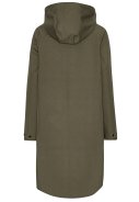 Manteau imperméable Softshell A-ligne Army par Ilse Jacobsen 4