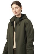 Manteau imperméable Softshell A-ligne Army par Ilse Jacobsen 5