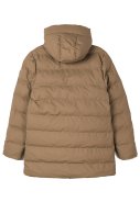 Veste de pluie puffer femme beige (Brindle) Frost de Tantä 2