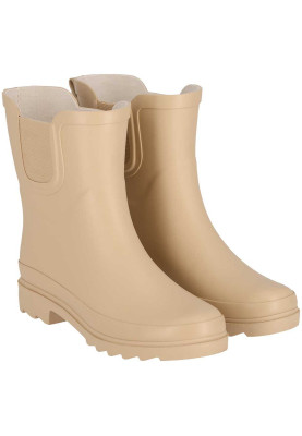 Bottine de pluie Chelsea Rubber beige (Sand) pour femme de XQ