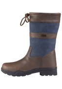 Bottine outdoor en cuir bleu et marron Kerry de Horka 2