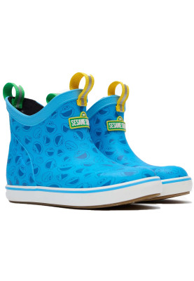 Bottes enfants montantes imperméables XTRATUF Cookie Monster – Bleu