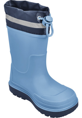 Bottes de pluie durables pour enfants bleues de Playshoes