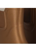 Botte de pluie Chelsea Rubber bronze métallisé pour femme de XQ 4