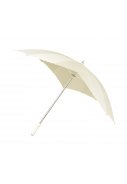 Parapluie de mariage en forme de cœur blanc / écru 4