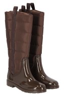 Bottes de pluie fashion pour femme, doublure marron, par XQ