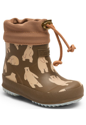 Botte en caoutchouc brune Ours 