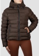 Doudoune matelassée imperméable chocolat Penelope de Horka 2