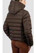 Doudoune matelassée imperméable chocolat Penelope de Horka 3