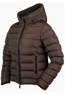 Doudoune matelassée imperméable chocolat Penelope de Horka 4