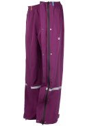 Pantalon de pluie noir avec fermeture éclair intégrale Hello Rain