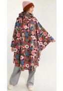 Poncho de pluie Mykologi marine foncé Danebodil par Danefae 4