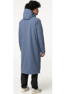 Imperméable long Denim Blue Winter City Slicker Urban Outdoor par Agu 4
