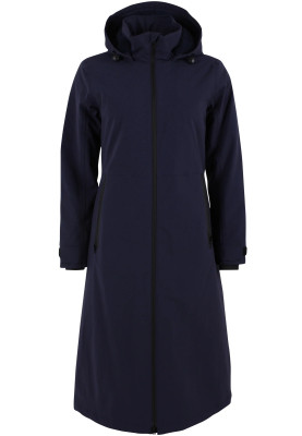 Manteau long imperméable Danesandur Winter Coat bleu marine foncé de Danefae
