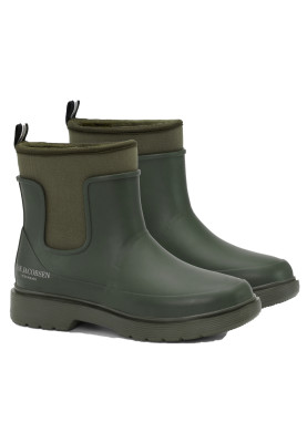 Botte de pluie Army Neo Rain Boot vert foncé d'Ilse Jacobsen