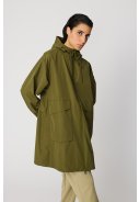 Imperméable femme vert foncé (Winter Moss) Nebbia de Tänta 3