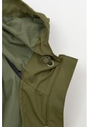 Imperméable femme vert foncé (Winter Moss) Nebbia de Tänta 5
