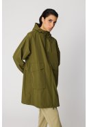 Imperméable femme vert foncé (Winter Moss) Nebbia de Tänta 9