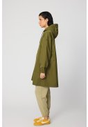Imperméable femme vert foncé (Winter Moss) Nebbia de Tänta 11