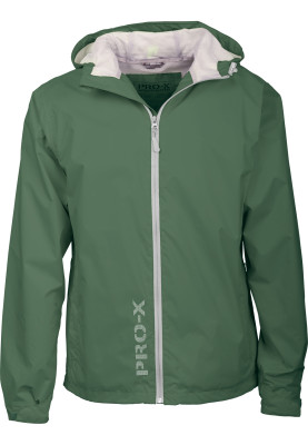 Veste imperméable homme Flash vert foncé de Pro-X Elements
