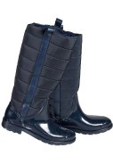 Bottes de pluie bleu foncé doublées Fashion pour femme XQ 3