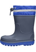 Bottes de pluie enfant fourrées bleu foncé de Playshoes 3