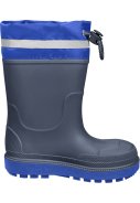 Bottes de pluie enfant fourrées bleu foncé de Playshoes 4