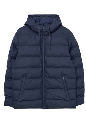 Manteau d'hiver matelassé bleu marine pour homme Hrom de Tantä