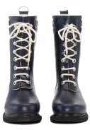 Bottine mi-haute bleu marine à lacets d'Ilse Jacobsen 5