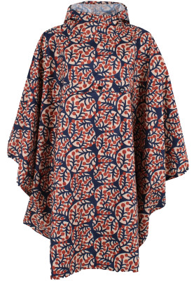 Poncho de pluie Macro Micro bleu marine Danepackit de Danefae