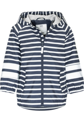 Imperméable bleu marine à rayures blanches pour enfants de Playshoes