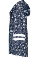 Combinaison de pluie bleu marine Forest Animals doublée polaire de Playshoes 3