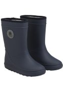 Bottes de pluie thermiques d'hiver bleu foncé (Blue Night) de CeLaVi