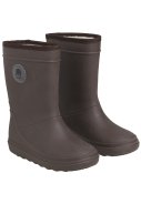 Bottes de pluie thermiques d'hiver brun foncé (Coffee Quartz) de CeLaVi