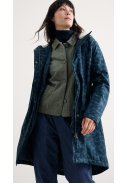 Imperméable femme imprimé bleu foncé Plant Hunter Seasalt 5
