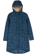 Imperméable femme imprimé bleu foncé Plant Hunter Seasalt