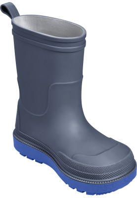 Bottes de pluie durables pour enfants de Playshoes - bleu foncé