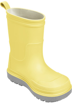 Bottes de pluie durables pour enfants de Playshoes - jaune