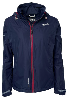 Veste de pluie fonctionnelle femme Frieda de Pro-X Elements bleu foncé