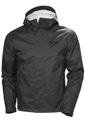 Veste de pluie homme noire Loke Jacket 2.0 de Helly Hansen