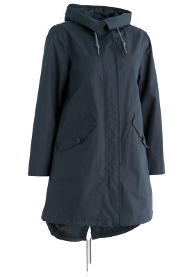 Parka femme imperméable Seafaring Coat Seasalt bleu marine