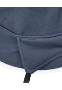 Chapeau de pluie bleu foncé pour enfant doublé polaire de Playshoes 3