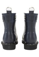 Botte basse en caoutchouc bleu marine à lacets Ilse Jacobsen 2
