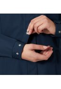 Longue veste imperméable Aden bleu marine pour femme de Helly Hansen 5