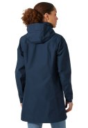 Longue veste imperméable Aden bleu marine pour femme de Helly Hansen 7