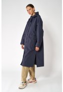 Manteau de pluie long pour femme bleu marine Nebel de Tantä 4