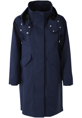 Parka de pluie bleu marine Danewest Wind Rain de Danefæ